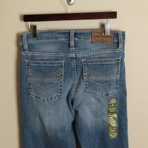NWT Cody James Men's medium wash blue Relaxed Bootcut Jeans 29 X 32 NEW